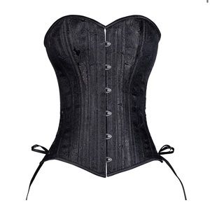 Timeless Trends Black Overbust Corset